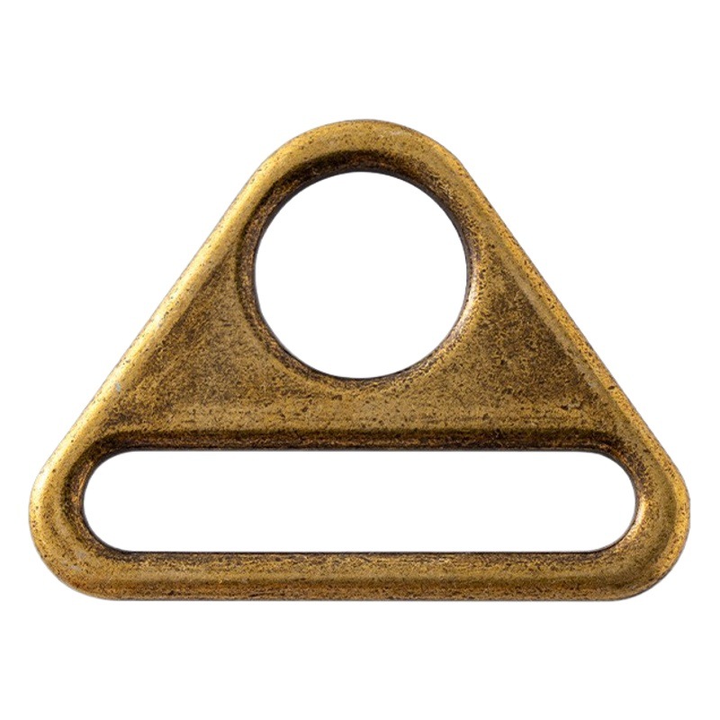 Accesorios de equipaje hebilla de triángulo hebilla colgante aleación DIY Placa de triángulo correa de hombro hebilla bolsa de hardware caja de hebilla de bolsa