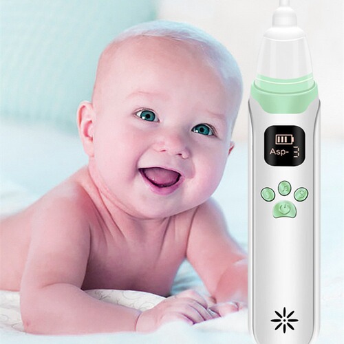 Electric baby nasal aspirator, spring, autumn and winter nasal mucus, multi-purpose children's nasal mucus cleaning device, nasal cavity suction machine