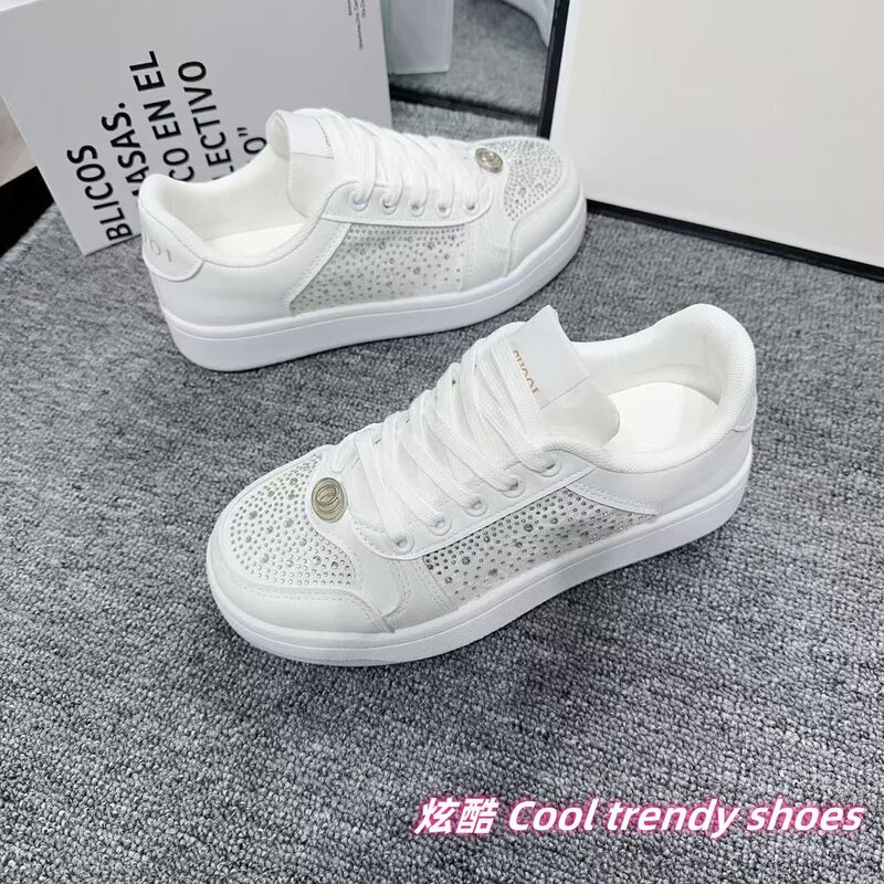 New Stylish Campus Sneakers for Couples, Versatile and Fashionable, with Rhinestone Embellishments and Trendy Thick Soles for Height Increase New Stylish Campus Sneakers for Couples, Versatile and Fashionable, with Rhinestone Embellishments and Trendy Thick Soles for Height Increase