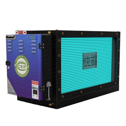 Fastdom UV Light Decomposition Air Scrubber Industrial Plastic Electronics Odor Pollution Oil Fume Purifier 6000 CFM