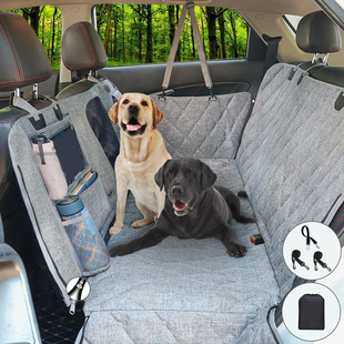 Car Pet Pad Waterproof Car Rear Seat Brand Pet Car Cushion Four-in-One Split Zipper Dog Pad