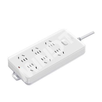 GN-109k 10A 250V 1.8m导线 带线插座 白色