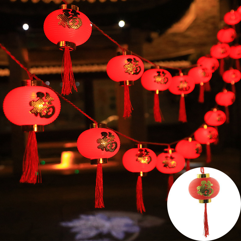 8cm 금테 랜턴 축복 캐릭터