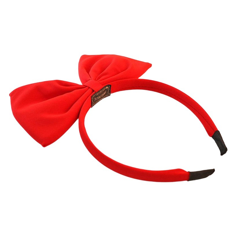 1 arco diadema Super nieve blanco diadema tridimensional pajarita accesorios para el cabello horquilla Live Photo props