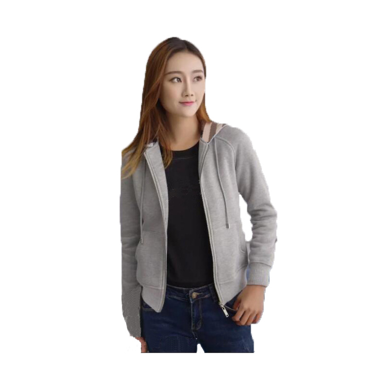 Foreign Trade B Brand European American High-Quality British Style Hooded Sweatshirt Spring And Autumn Women's Jacket_voghion.com