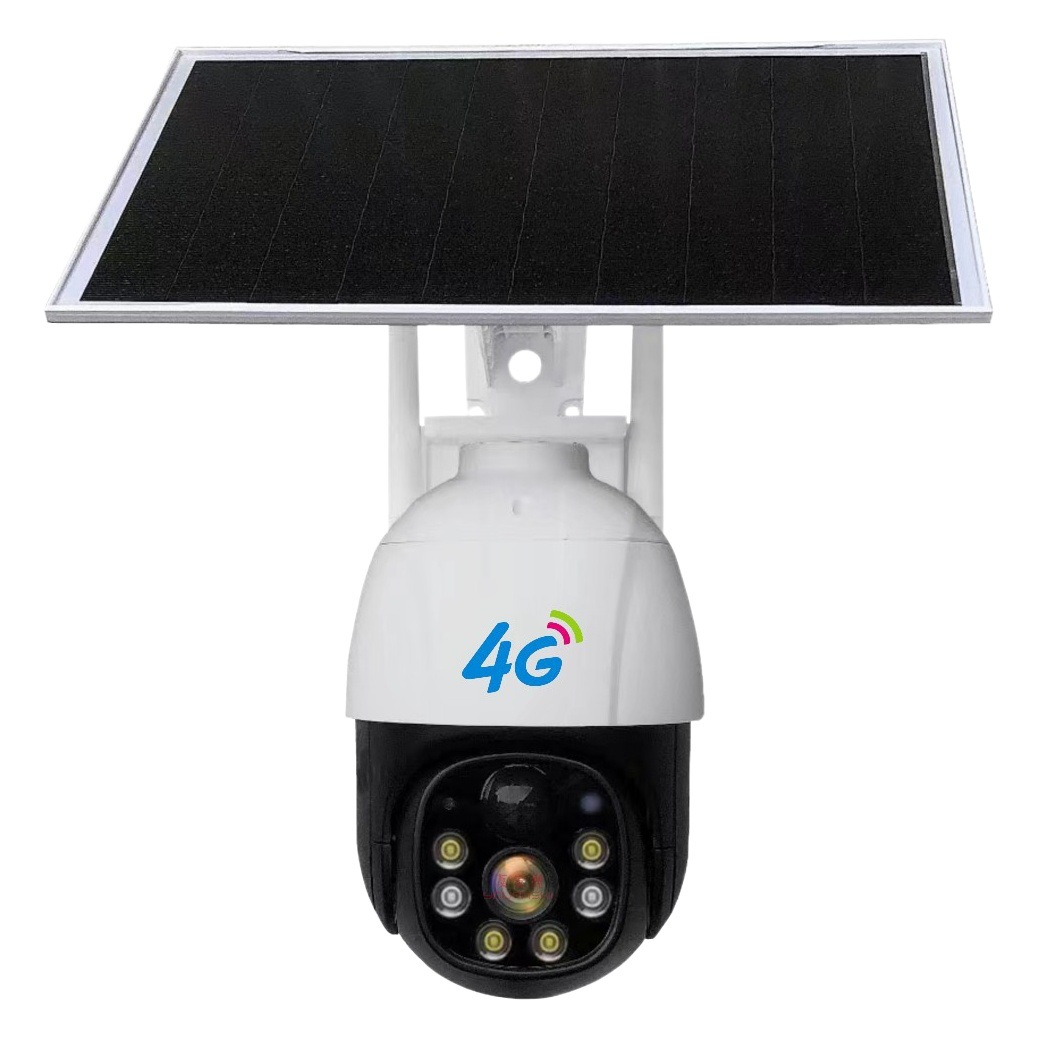 Cámara solar al aire libre 4G enchufe tarjeta de flujo monitoreo remoto HD batería bola máquina Cámara fabricante