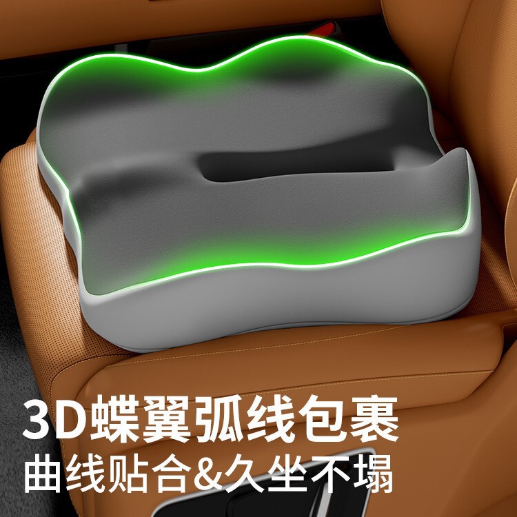 汽车头枕腰靠车用枕头颈枕车载护颈靠枕记忆座椅靠背护腰套装靠垫|undefined