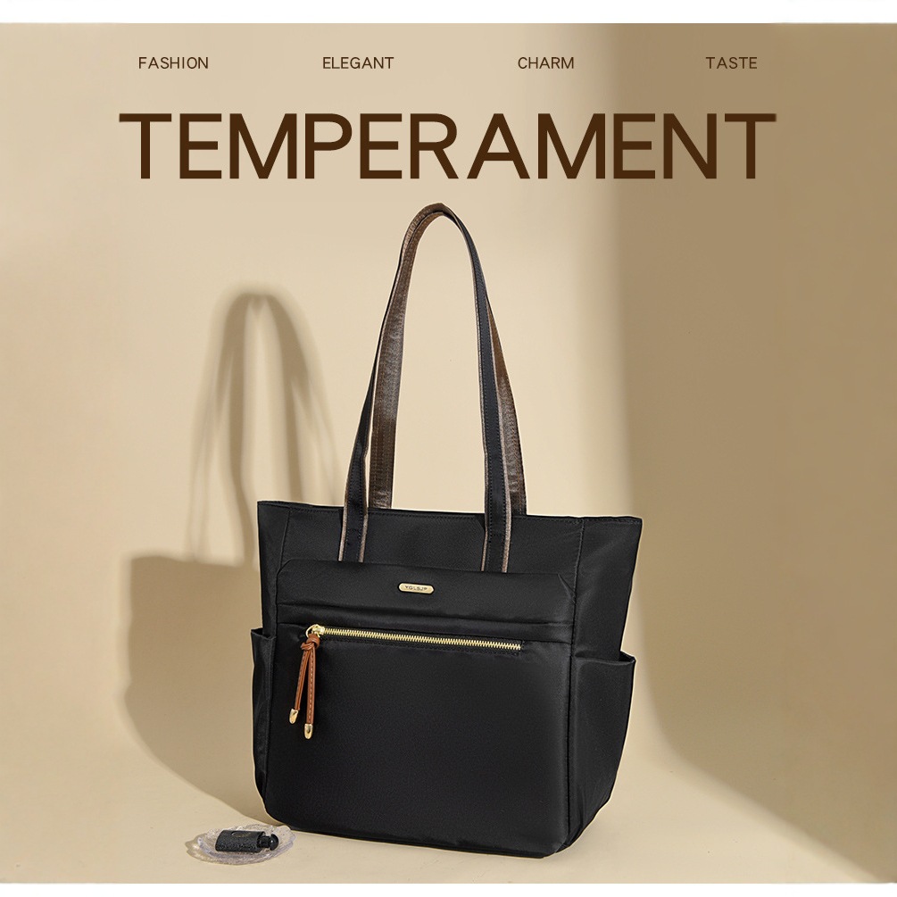 Bolso Tote casual coreano 2025 nueva moda textura de viaje salvaje bolso de mano de un solo hombro suministro directo de fábrica