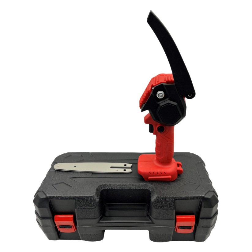 Cruz-Frontera de 4 pulgadas de 6 pulgadas pequeña sierra eléctrica de cadena eléctrica recargable Sierra de poda de registro sierra de mano eléctrica de litio