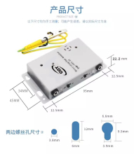 ZM金属壳静电环报警器COTTDEN静电手环在线测试仪ZYX静电腕明之妙