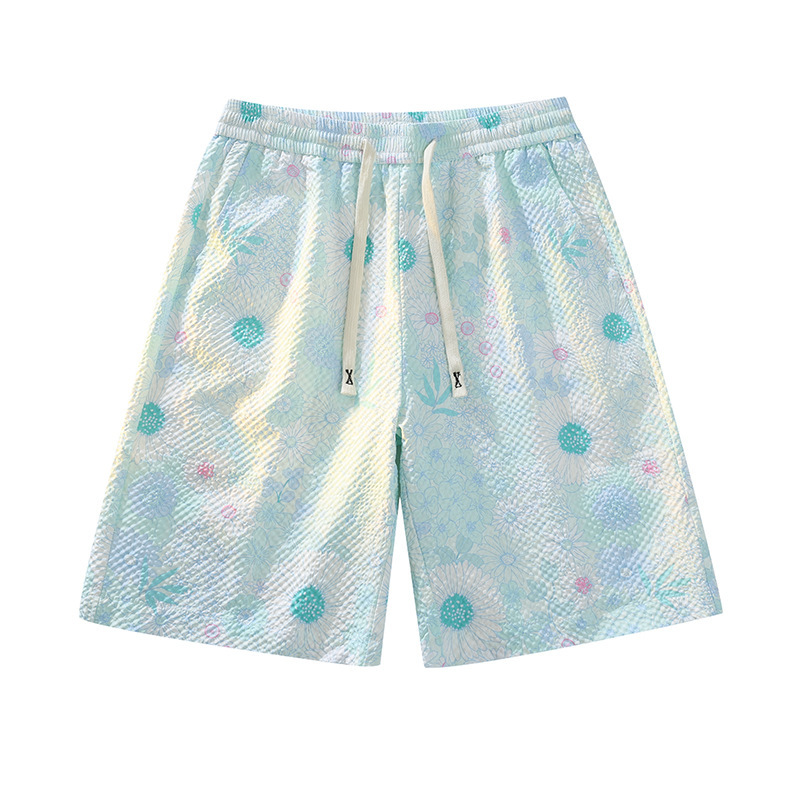 Floral Shorts for Men, Summer Cool Ice Silk Sports Home Sleep Pants, 2025 Summer Five-Point Casual Shorts with Butterfly Pattern Floral Shorts for Men, Summer Cool Ice Silk Sports Home Sleep Pants, 2025 Summer Five-Point Casual Shorts with Butterfly Pattern