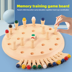 跨境猜颜色记忆棋儿童益智玩具塑胶棋盘趣味亲子互动桌游早教逻辑