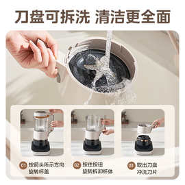 美.的安睡Max低音降噪破壁机1.75L大容量家用豆浆机可拆MJ-PB13S5