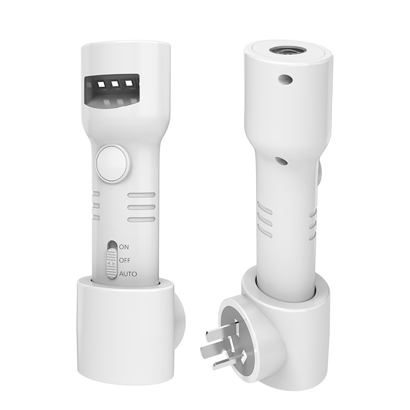 Nuevo producto transfronterizo lámpara de inducción recargable con linterna para personas para caminar la luz para eliminar la lámpara de inducción del cuerpo humano luz nocturna modelo caliente transfronterizo