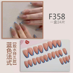 新款穿戴甲成品假指甲片穿戴式美甲貼可拆卸手指甲ins網紅款批發