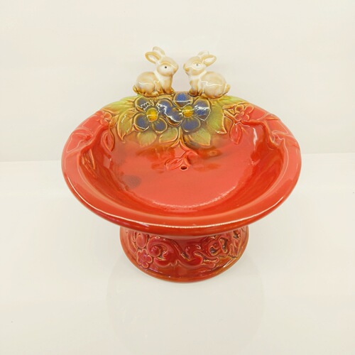Foreign trade home accessories ceramic crafts storage ornaments bird with seat ashtray soap box ceramic storage tray wine cabinet