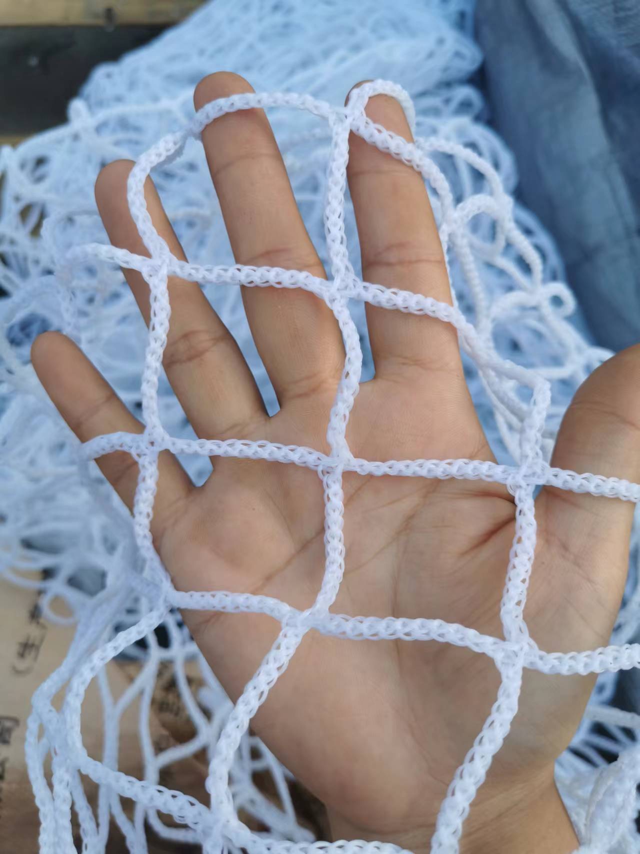 淘气堡防护网儿童乐园围网安游乐园楼梯绑绳扶手保护网无结网