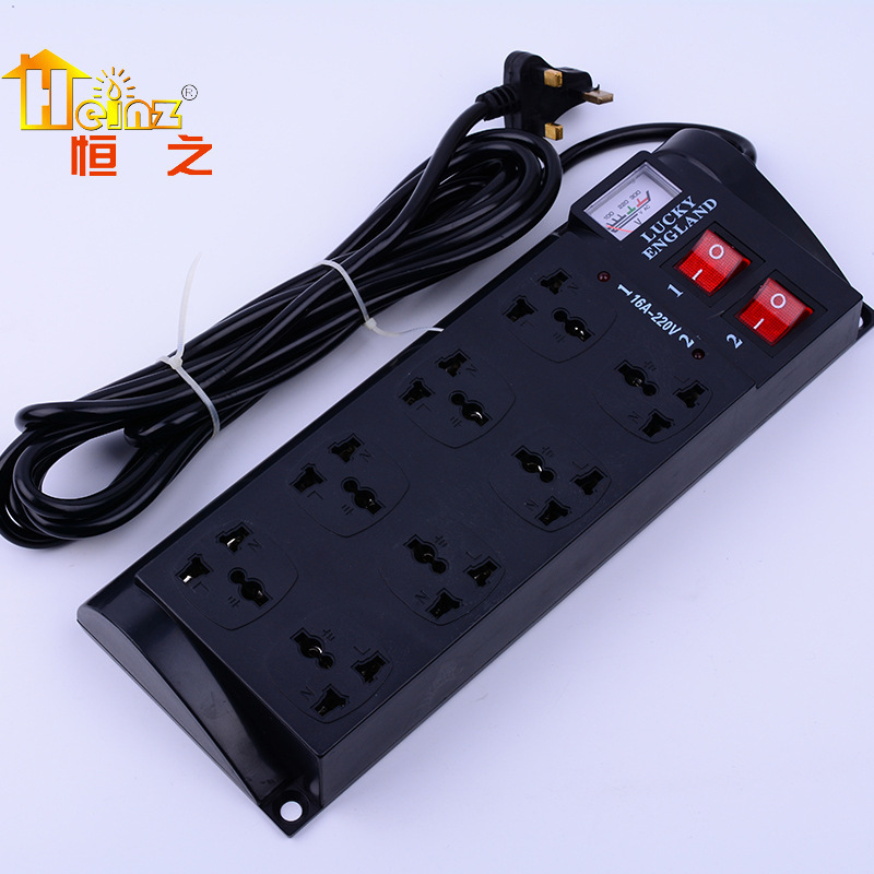 Comercio exterior 880 multi-jack con voltímetro de doble interruptor de ocho conectores fabricantes de conectores