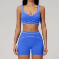 7028 bra + 7028 shorts—pen blue