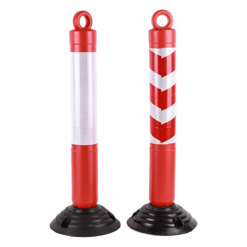 Ограждающая колонна, разборная, с отражающим элементом, для защиты от столкновений, резиновая сигнальная колонна