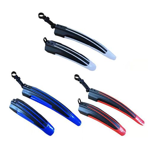 Bike Fender Wide and Thick Mudguard Folding Mountain Bike Rear Fender Mud Removal Fender Cycling Gear