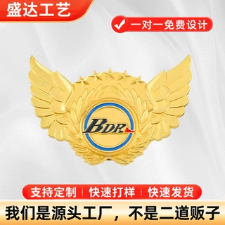 金属徽章定制烤漆珐琅徽章滴胶公司企业周年纪念勋章胸针金属徽章