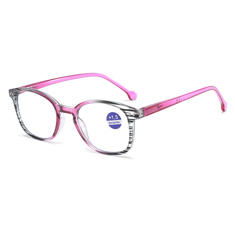 2420 新しいトレンディなファッションメガネスプリングレッグ高精細老眼メガネ男性と女性の抗青色光老眼鏡卸売