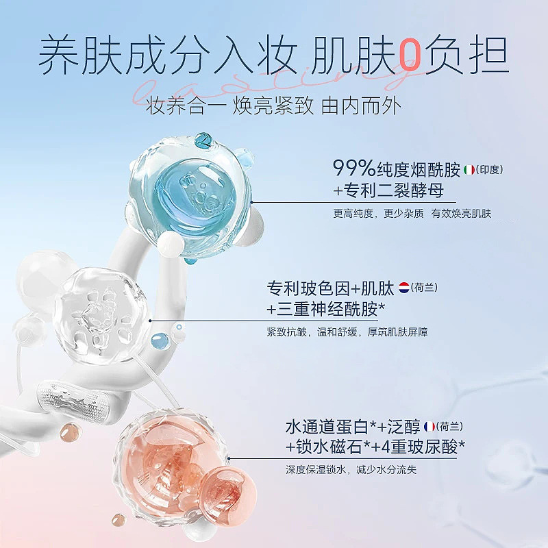 EII 素颜霜身体自然隔离女脖子提亮肤色裸妆懒人学生党男士脸部用|undefined