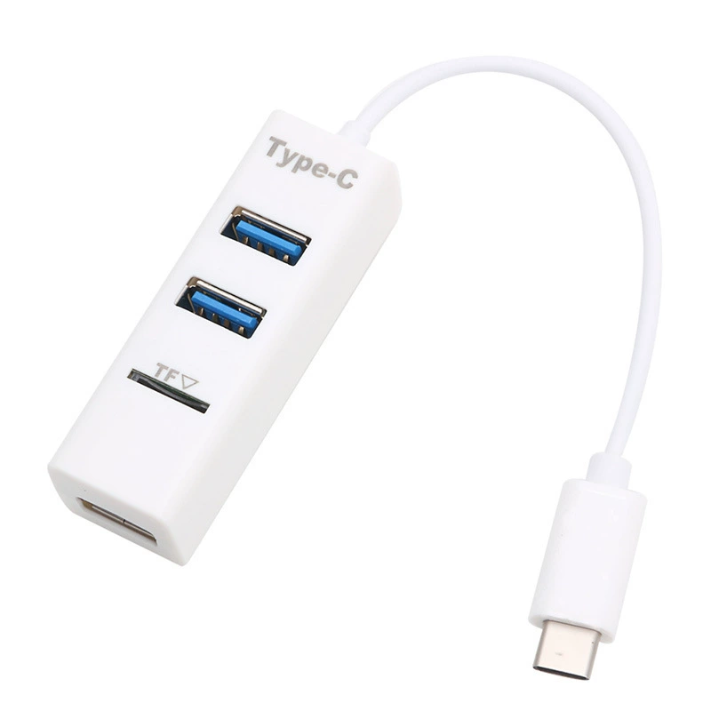 Многофункциональный считыватель карт+3 порта USB концентратор USB combo сTF слотом быстродействующая передача Type-C хаб