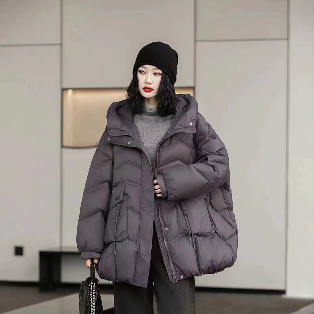 Элитная бархатная модная дубленка, плюс размер, корейский стиль, oversize, облегающая