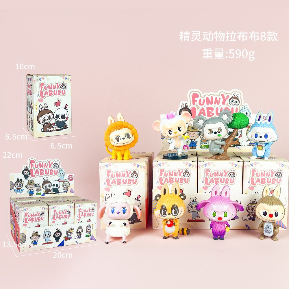 Figuras decorativas transfronterizas – adornos de coche o móvil, muñecos animados hechos a mano, venta por lotes