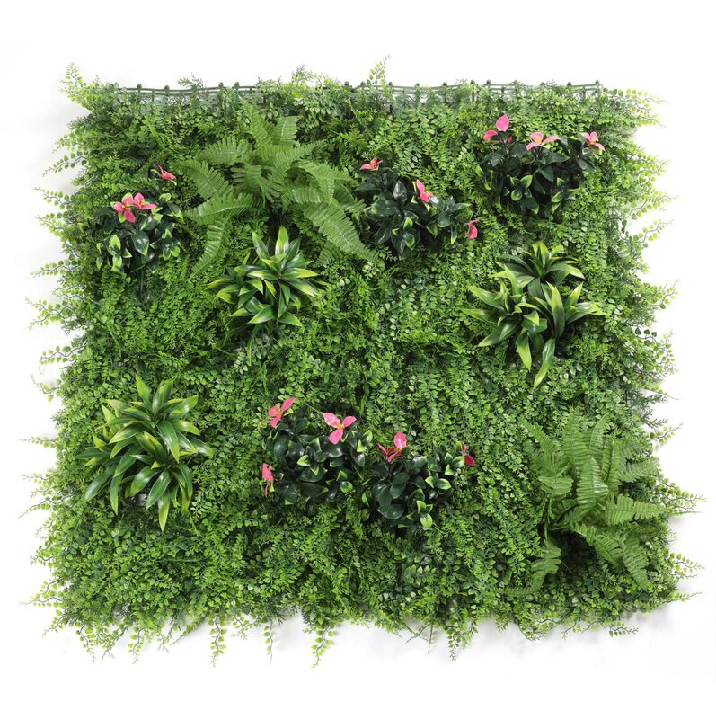 仿真植物墙立体绿植墙仿生假花造景人造背景墙面景观组合室内装饰|undefined