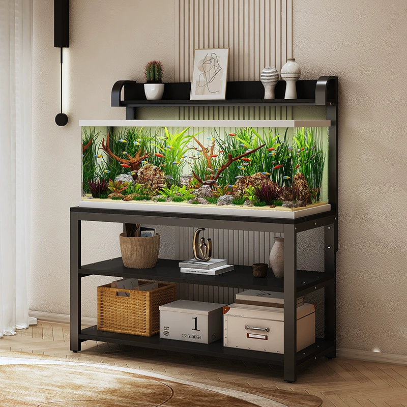 Полка для аквариума, нижний шкаф, кронштейн для аквариума, металлическая нижняя рама, несущий шкаф, стол для аквариума в гостиной, небольшая стойка для аквариума