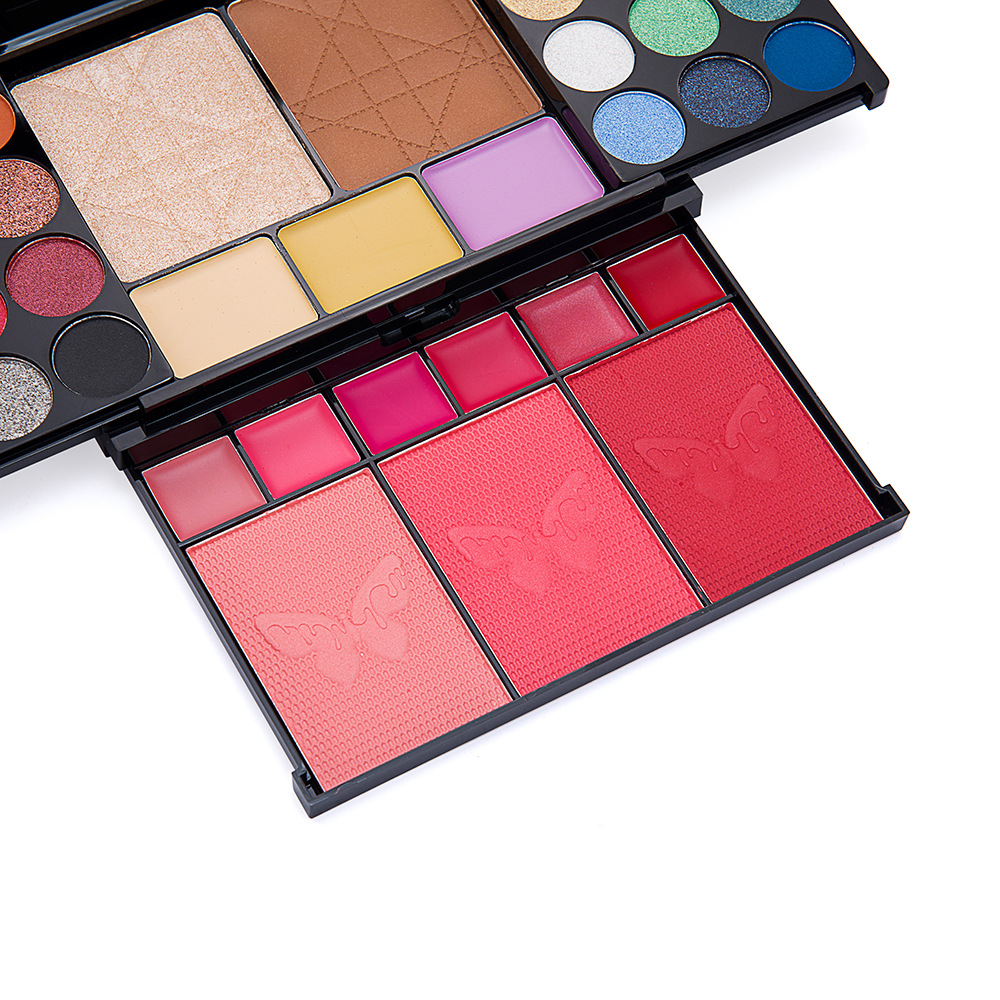 MISS YOUNG's new 38-color eyeshadow palette, contouring blush, lip gloss and makeup set, cross-border e-commerce for foreign trade beauty products undefined