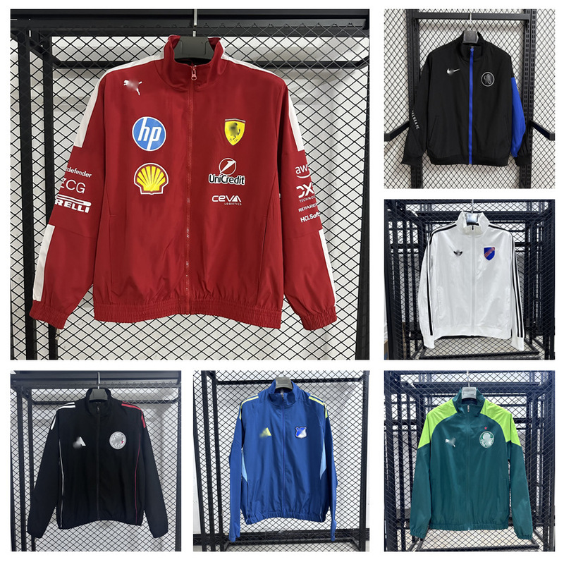 Retro Classic Arsenal Barcelona Chelsea Royal m Benfica Boca Flamengo Stand Collar Jacket