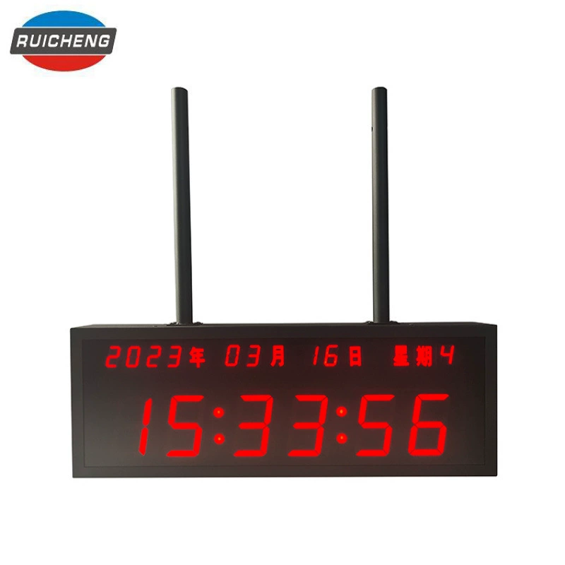 Школьные часы «мастер-рабочий» Ruicheng имеют несколько способов конфигурации, просты в управлении и обновлении.