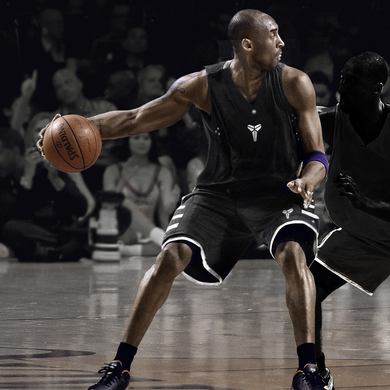 Kobe Jersey suit Kobe Basketball Suit Men's Black Mamba Training Suit Owen Personality Printing Competition Suit Vest