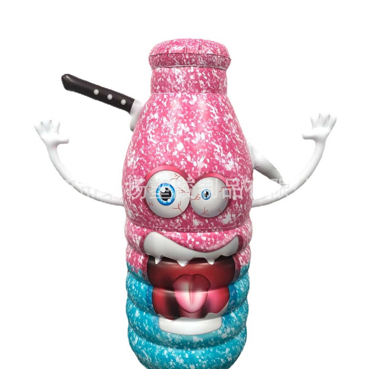 制作pvc广告充气瓶子罐子矿泉水瓶饮料瓶仿真广告充气产品模型