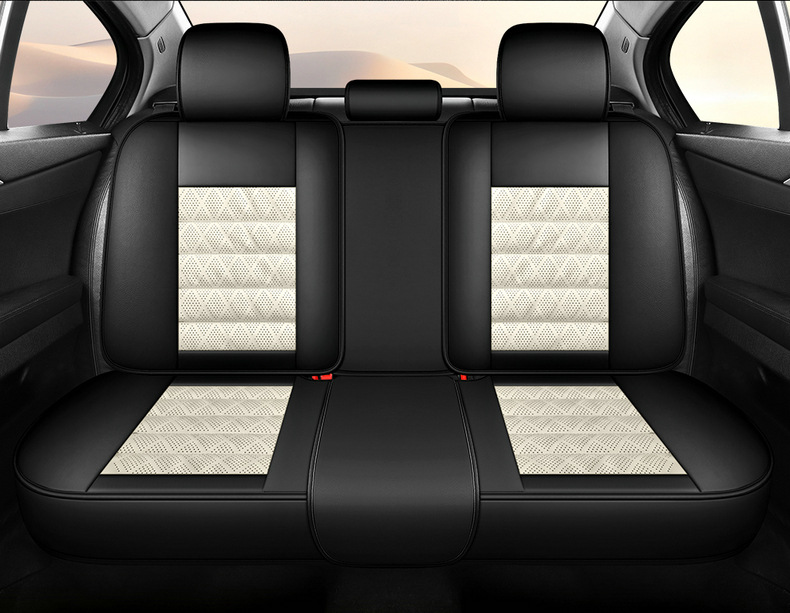 Cross-border new car seat cover four seasons universal cushion fully enclosed seat cover comfortable breathable summer seat cushion wholesale