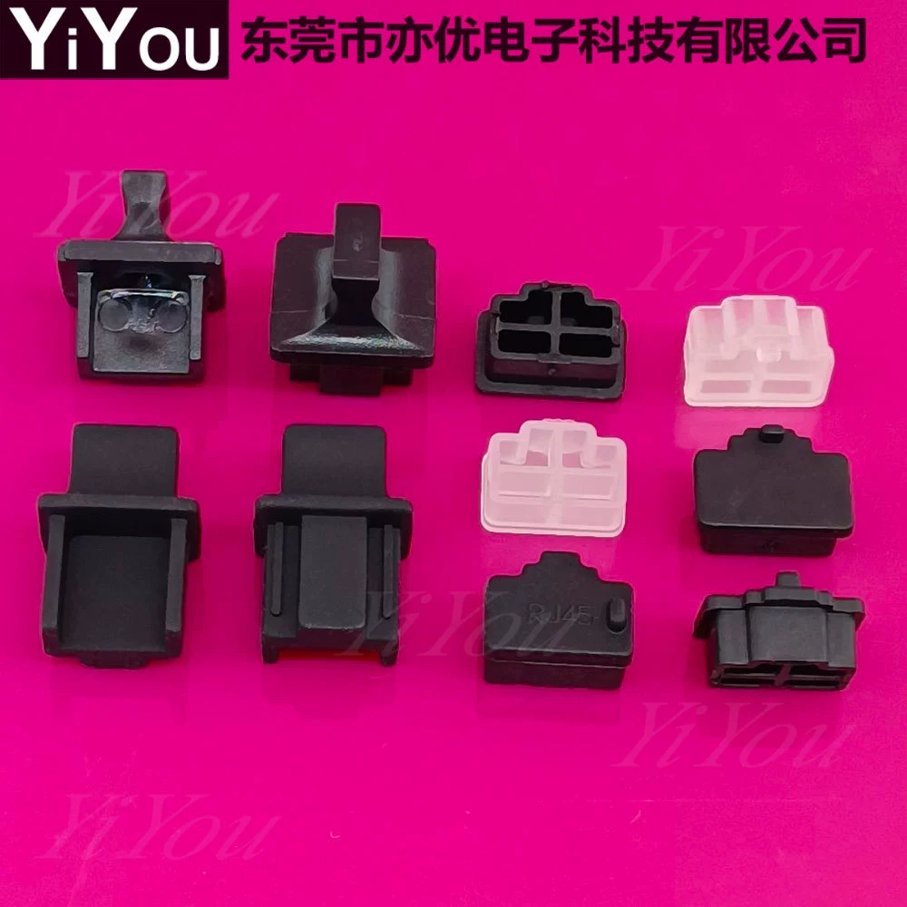 RJ45 Пылезащитная заглушка сетка интерфейсная заглушка RJ45 силиконовая Заглушка с хрустальной головкой резиновая заглушка чистая заглушка для защиты рта