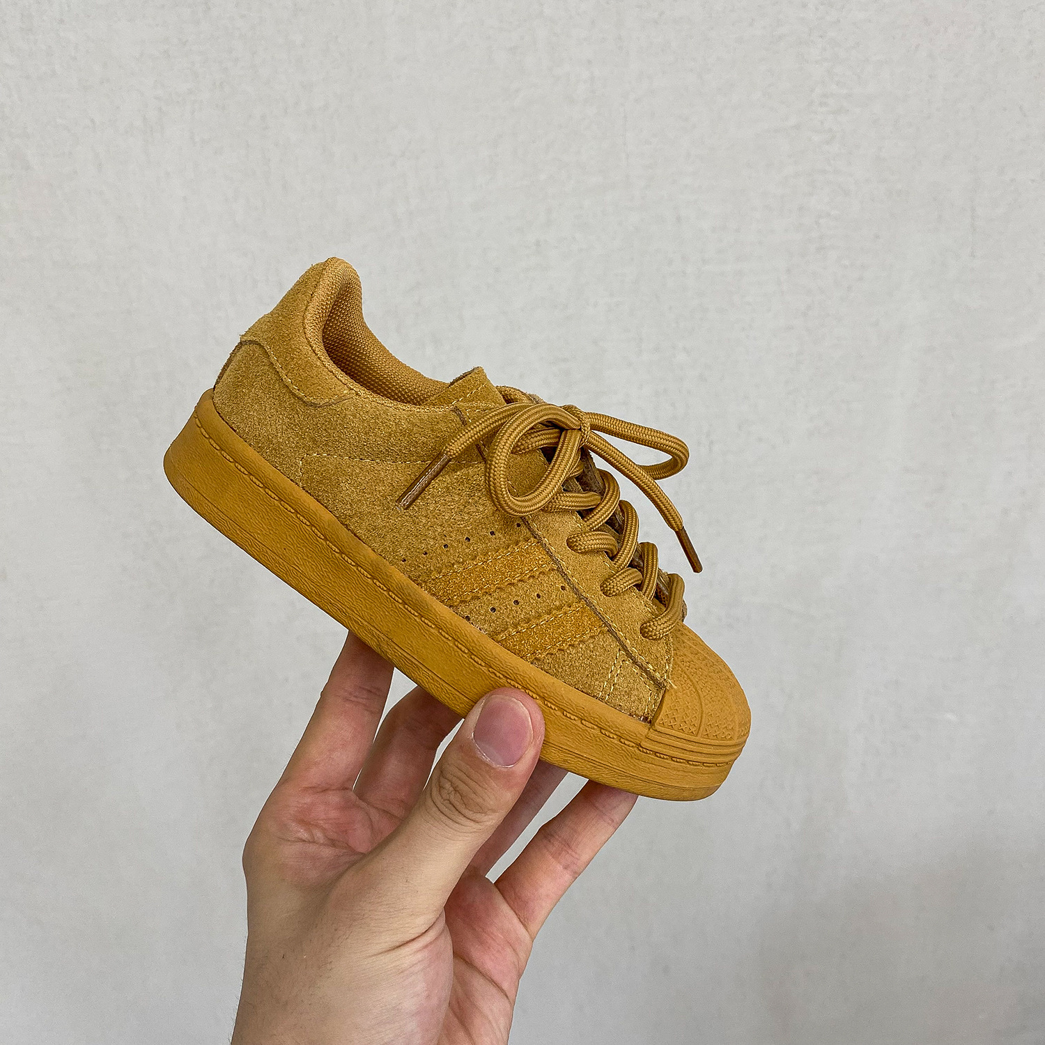 Baskets enfant en cuir véritable rayées pour garçons et filles_voghion.com