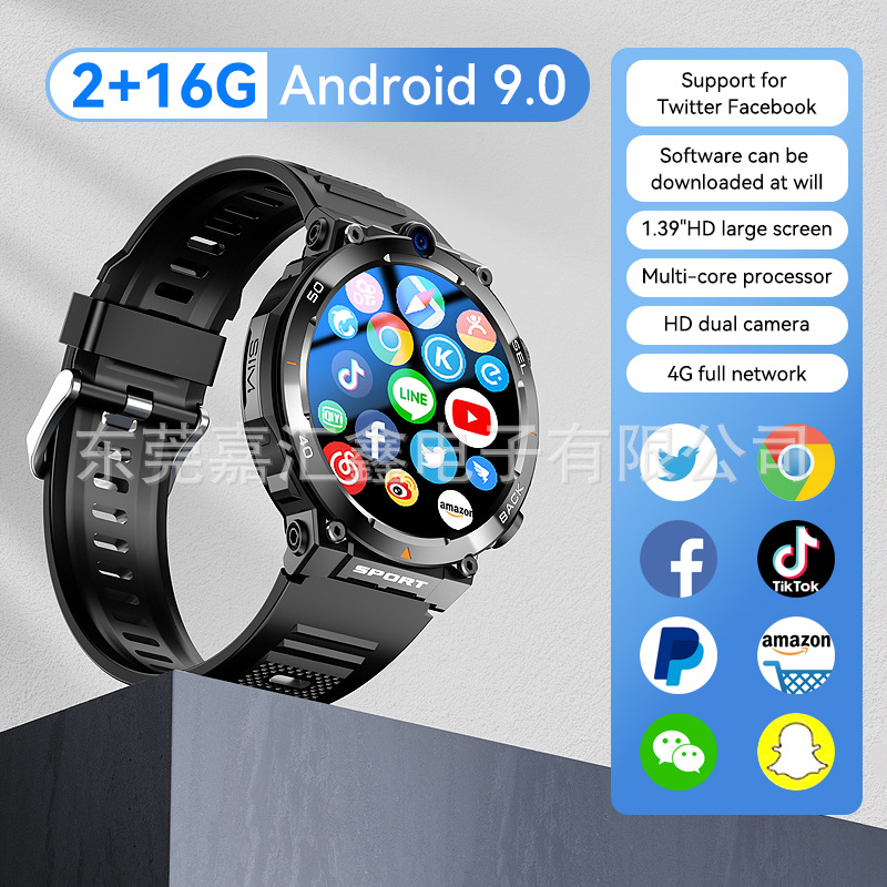 Smart Watch H10 with Call Function, Real-Time Heart Rate Detection, Large Screen, Camera, Men's Watch, Huaqiangbei