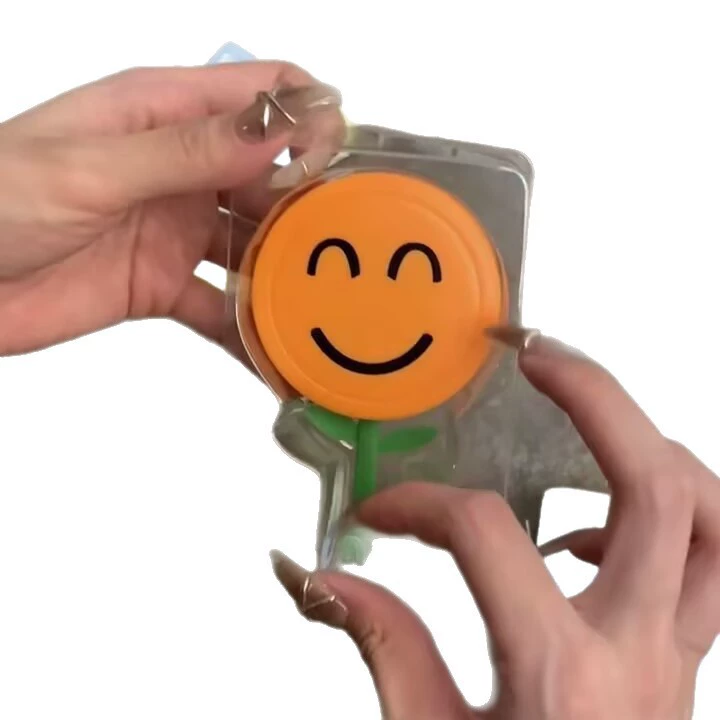 Telescopic cartoon storage system with sunflower extract, fridge magnet
