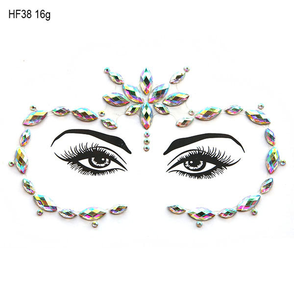Crystal face sticker ˮü걦ʯ곧