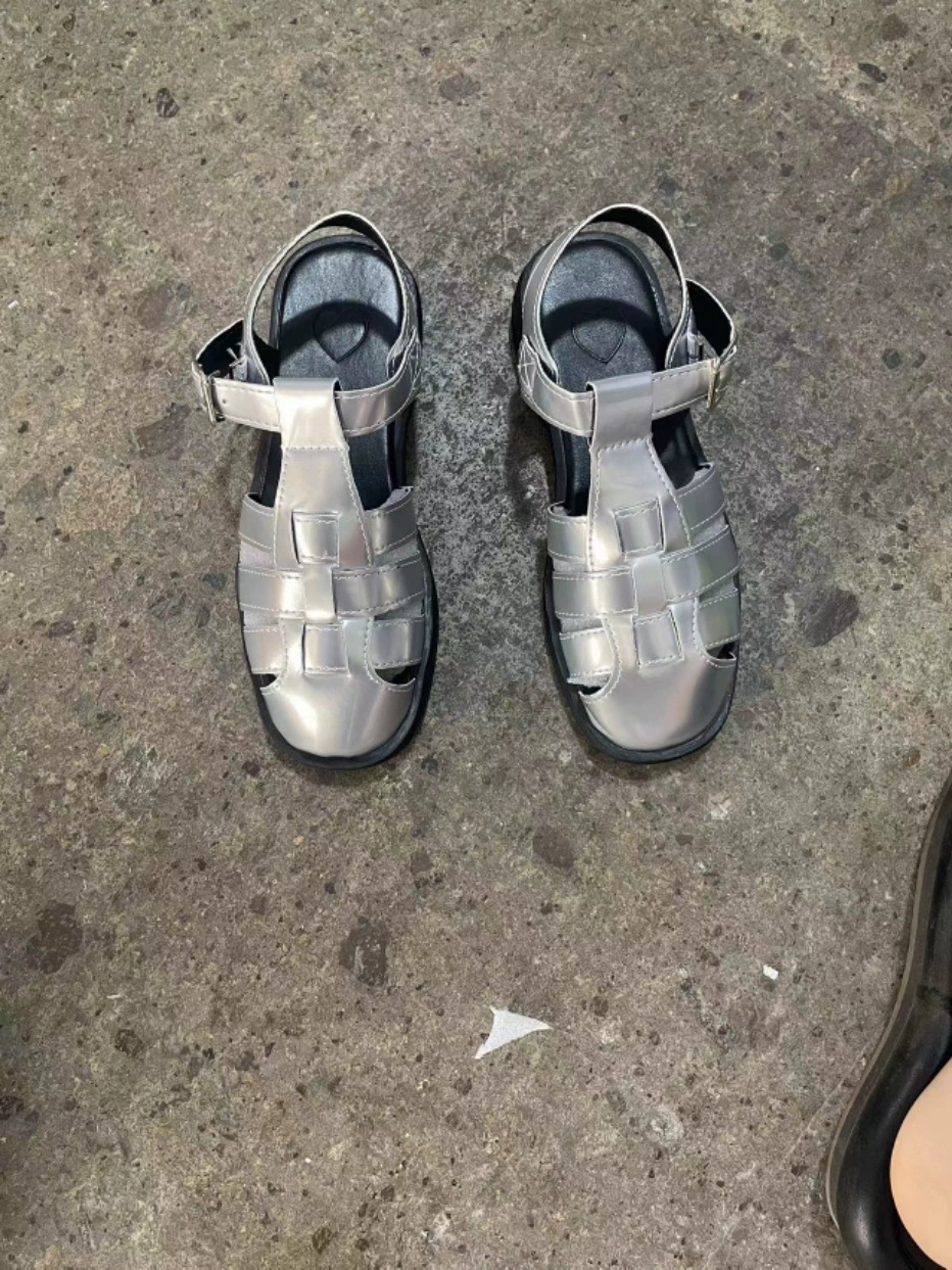 Summer retro sandals, 2023, soft sole
