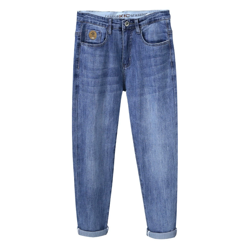 Качественные эластичные джинсы, банная одежда, брюки с вышивкой, slim fit