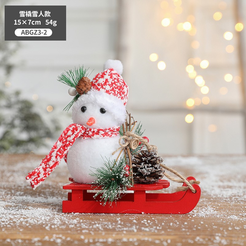 Muñeco de nieve de trineos/pieza/54G