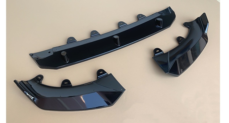 Suitable for Bmw X3 Front Lip Car Modification Small Body Kit G01 Lci Later X4 G02 Piano Black Front Spoiler