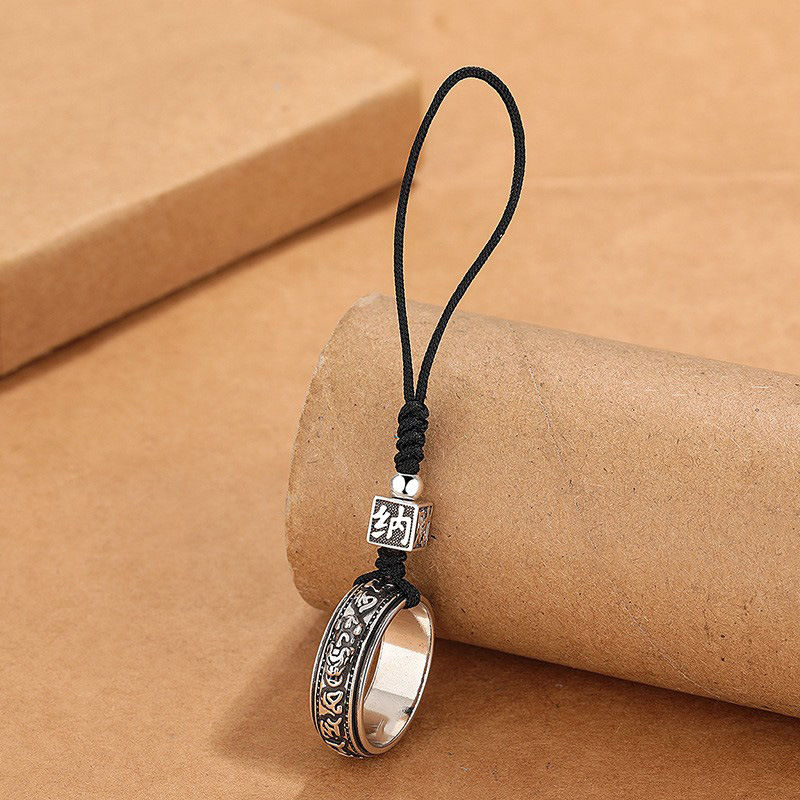 Retro keychain for men and women