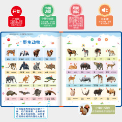 樂樂魚學霸早教拼音字母數學認知國學音樂有聲手指點讀本一件代發